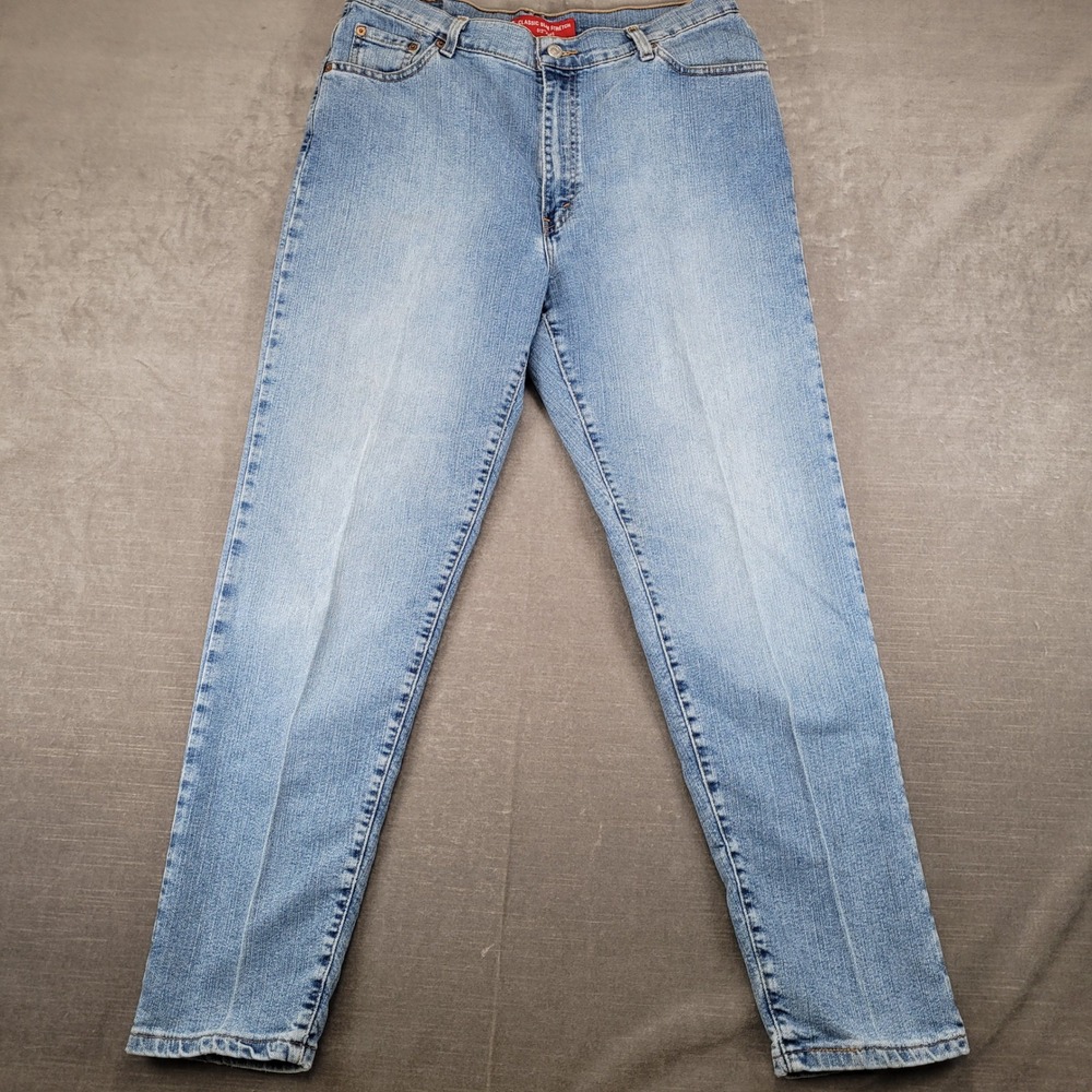 Levi's 512‎ Womens Y2K Jeans 16M Classic Slim Stretch Tapered Leg Blue